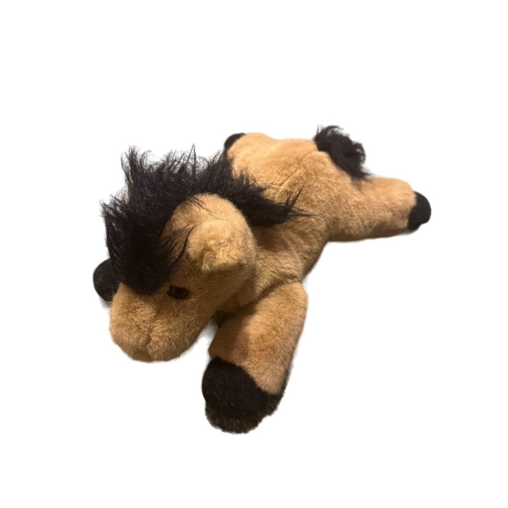 Vintage 1993 Dakin Plush‎ Horse Stuffed Animal brown and black